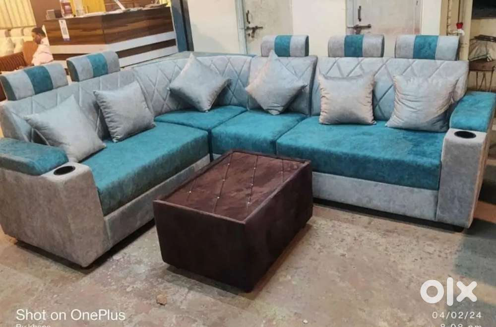 Brand new model L shape sofa set in starf premium Furniture