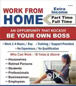 Work from home (only girls and Housewife)