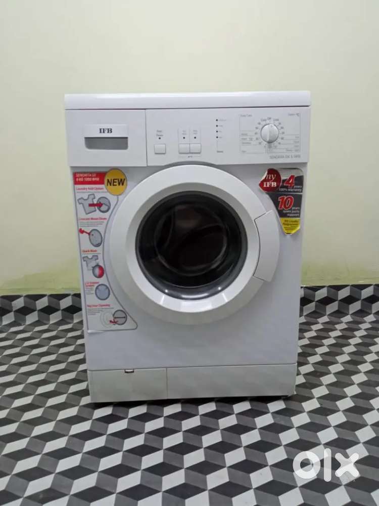 IFB white colour front load washing machine 5.5kg