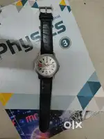 Fastrack men's classic silver dial analog watch