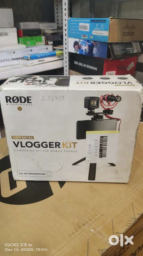 Rode Vlogger Kit Filmmaking Kit For Mobile Phone, Universal
