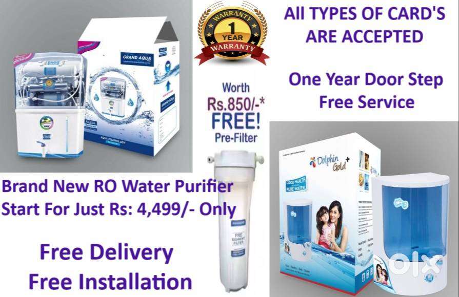 Brand New RO Water Purifier/ Filter Start For Just Rs 4,499 Only