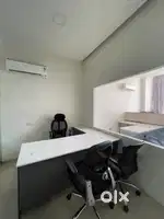 1643 ft. Full furnished office for rent at S G Highway.