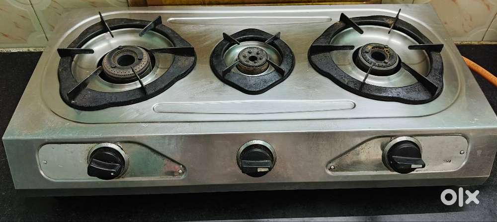 pigeon old 3 burner stove