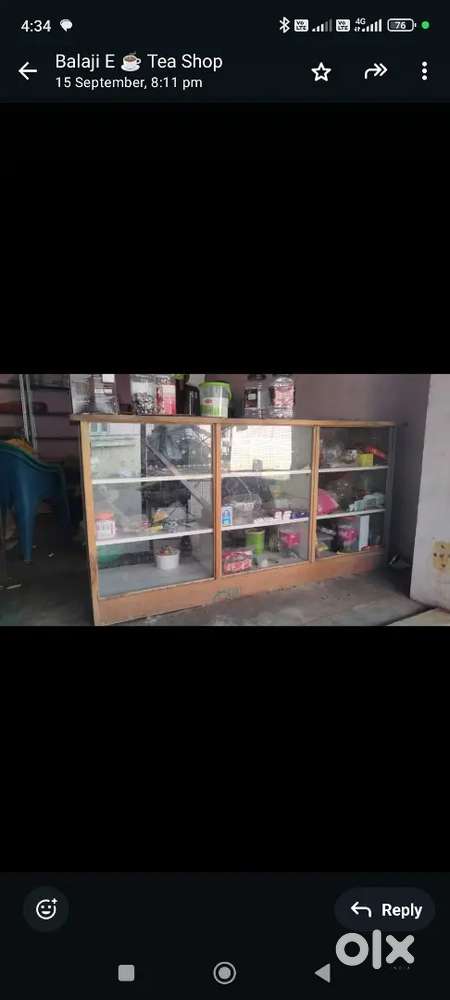 Show case for shop