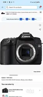 Canon camara