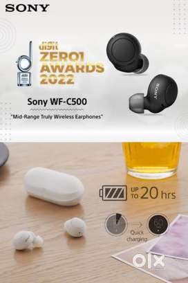 Sony WF-C500 Earbuds for new janration