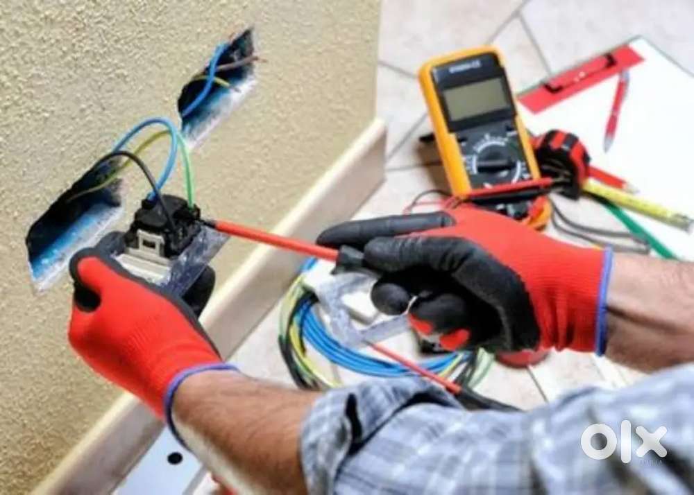 Plumber and electrician