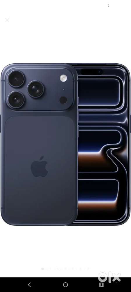 Apple iphone 17 pro blue 256 gb dubai purchased