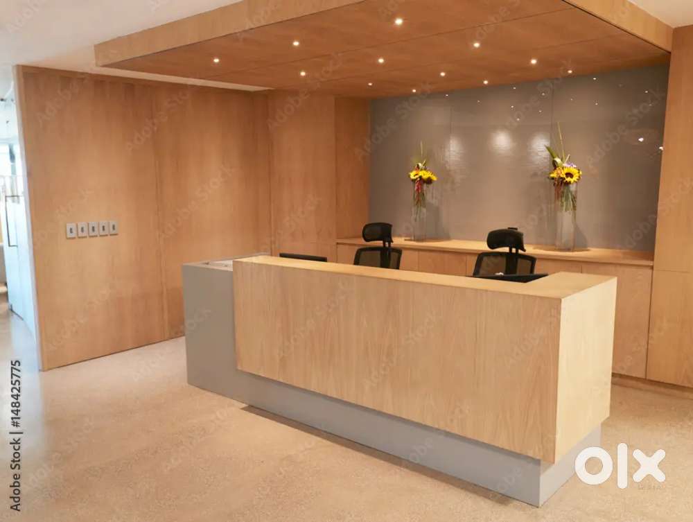 As a female receptionist