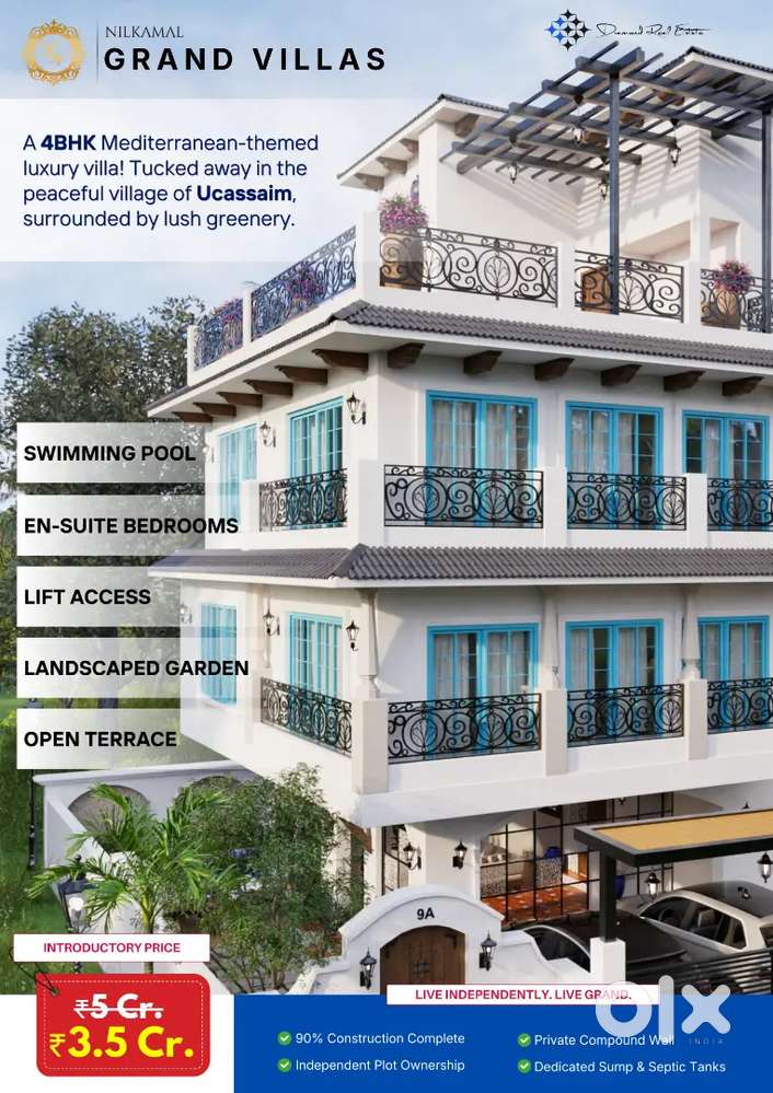 Selling a villa at beautiful location