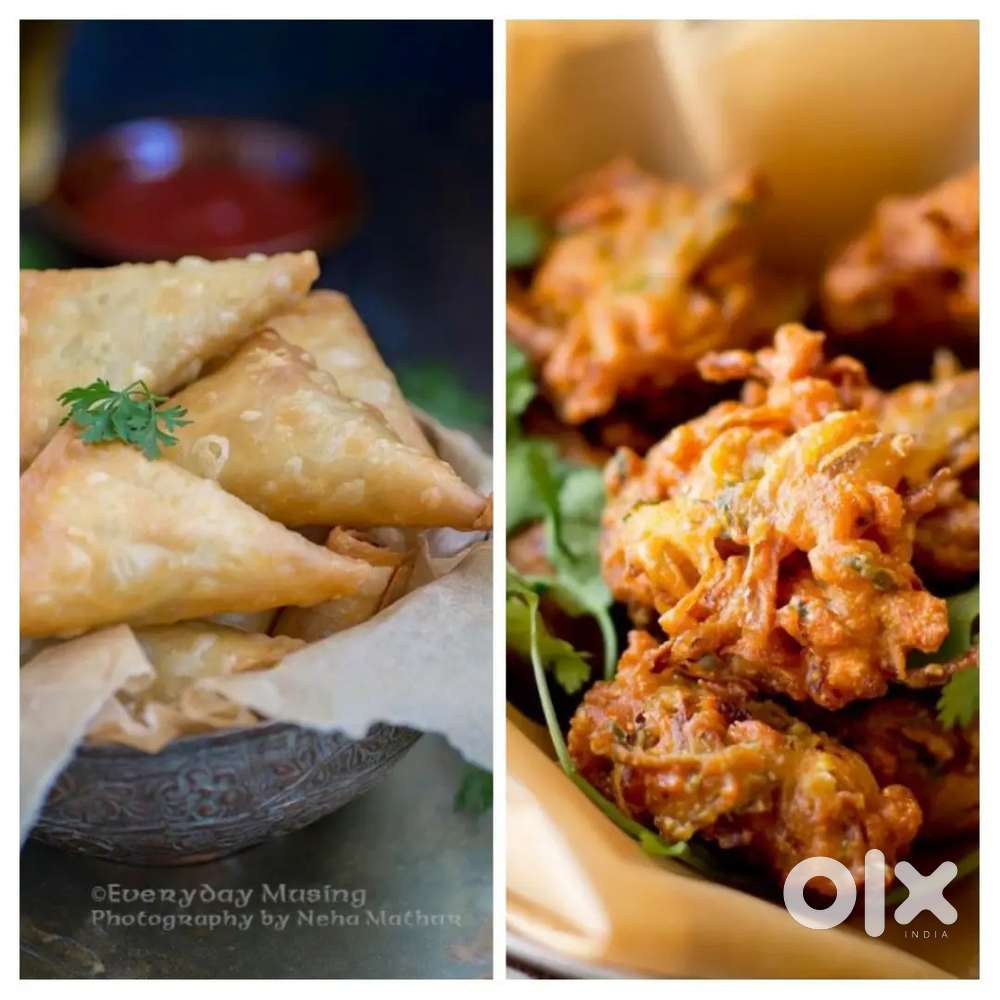 Nasta banane ke liye cook chahiye jo samosa bhajiya nikal ske