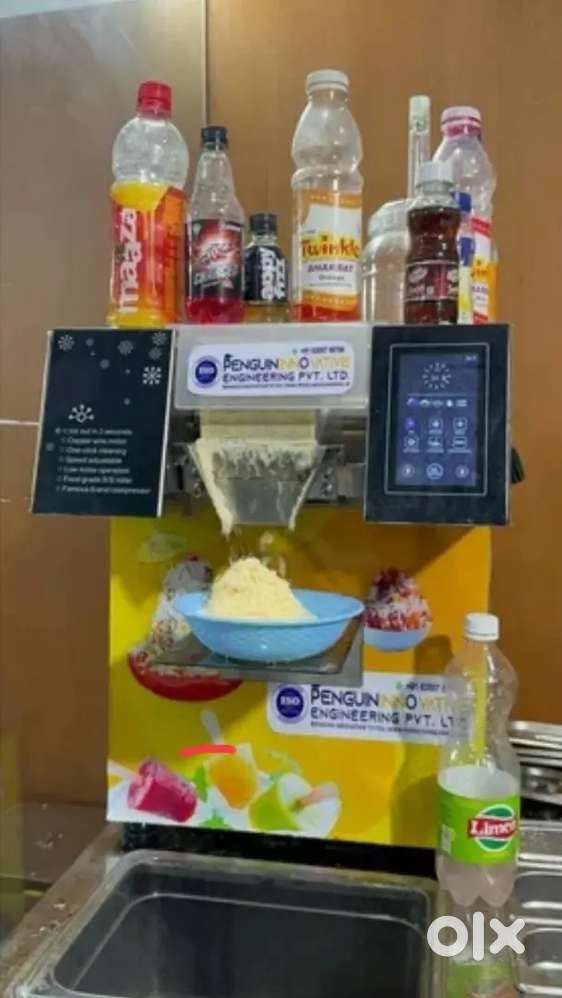 Korean bigsu ice cream machine