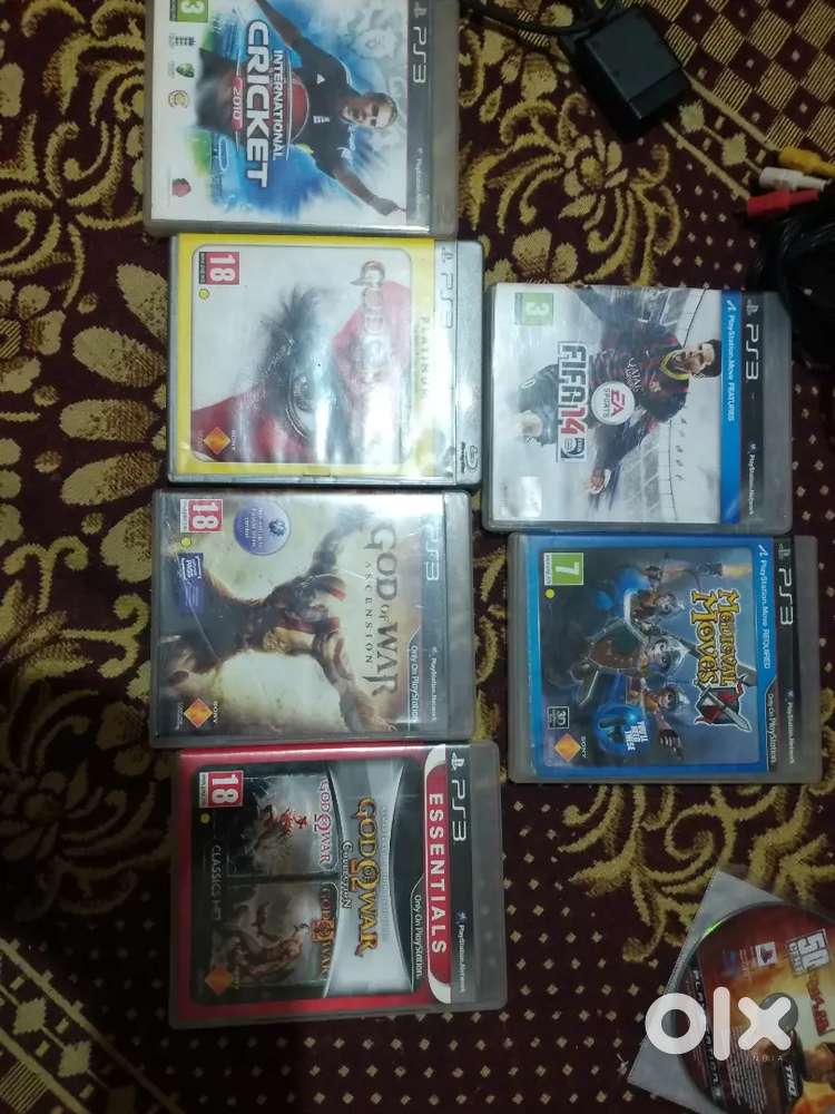 Play station 3 games .playstation 2 joystic for sale