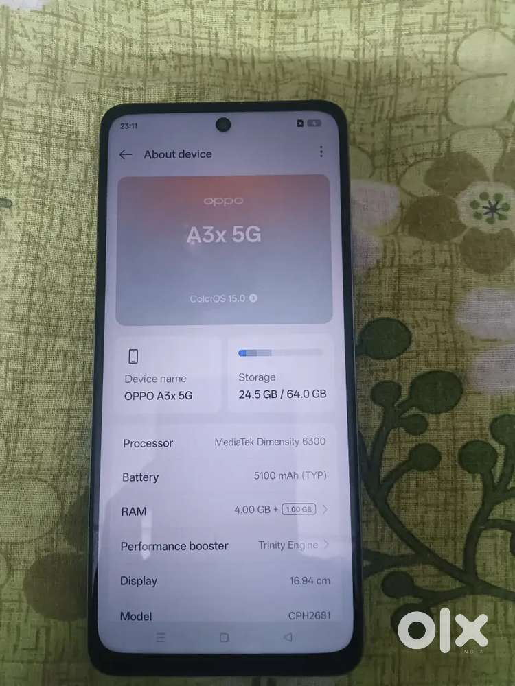 Oppo A3x 5g