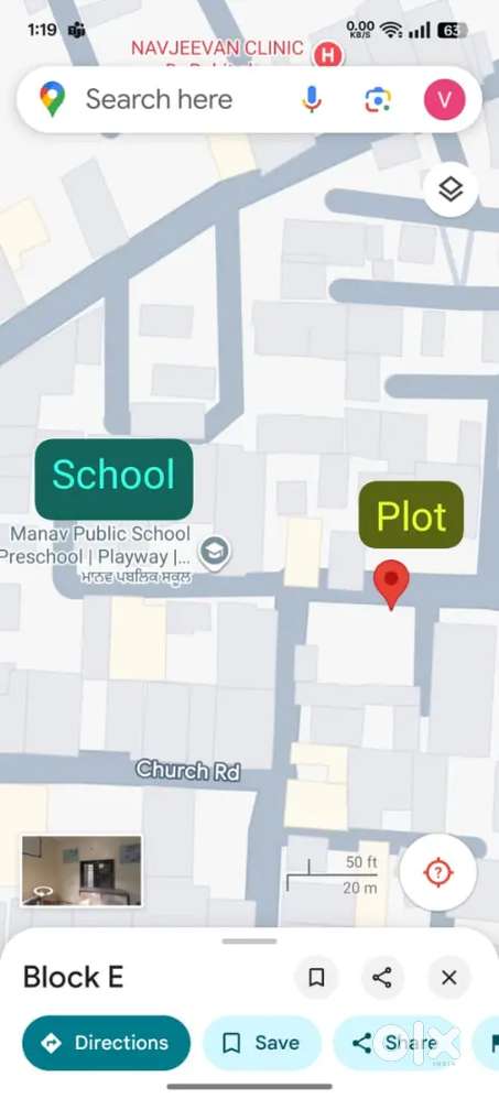 137 sq yard square shaped,corner plot for sale in Nayagaon