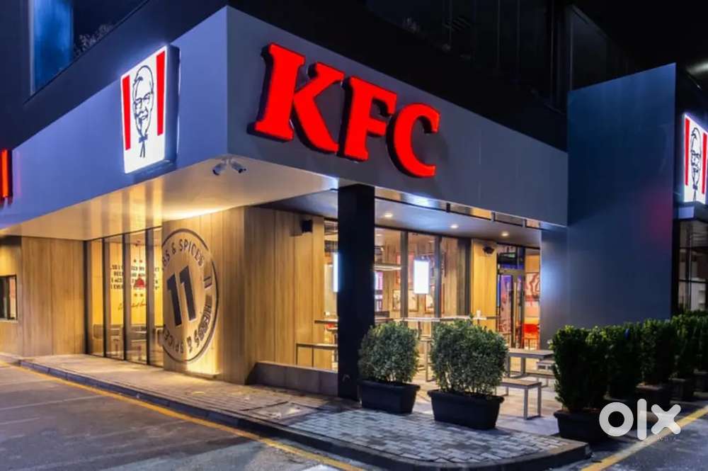 लड़के / लड़कियों की  KFC STORE  में आवश्यकता है।.