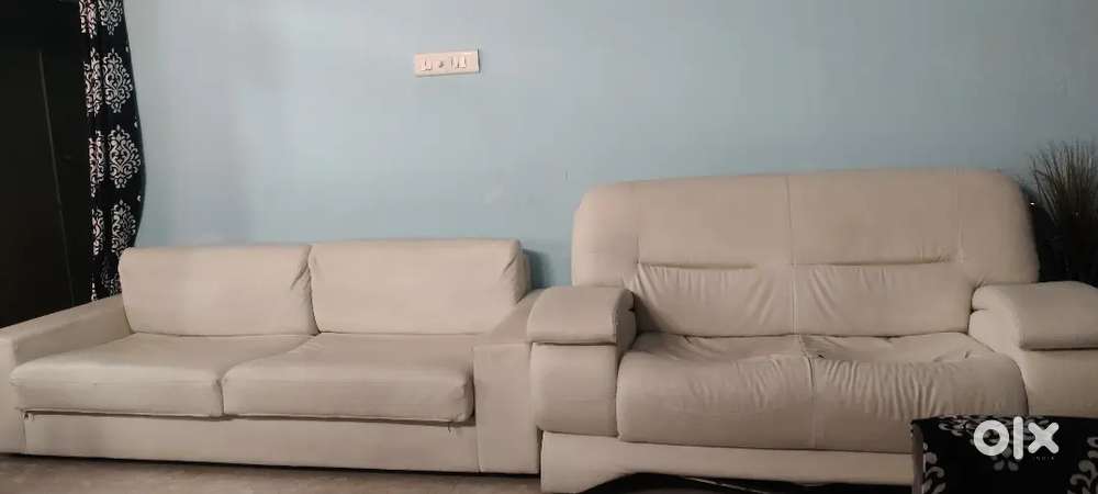White sofa