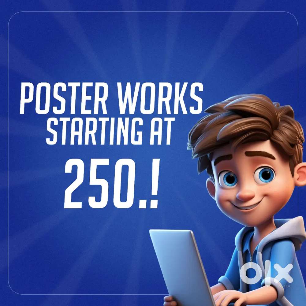 പോസ്റ്റർ ചെയ്യാം വെറും 250 രൂപക്ക്