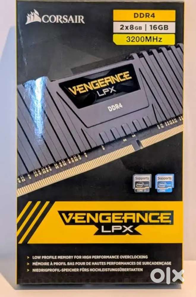 Ram 16gb ddd4 Corsair Vengeance LPX 16GB (16GBx1) 3200MHz