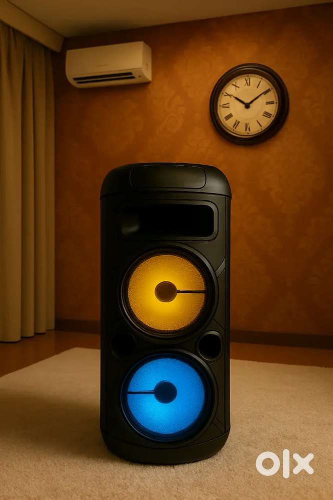 S7 BEAUTIFUL GLORIOUS GREATER BASS BLUETOOTH SPEAKER, MIC,1.5FT NEW