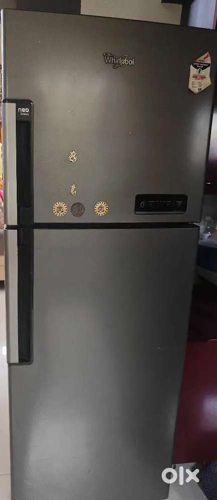 Whirlpool double door fridge 310L