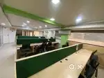 Office on rent furnished 2 cabin 1 conference 89 seats at off CG Road