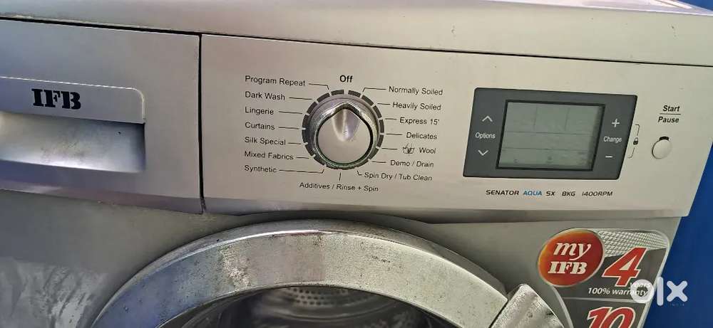 Ifb 8kg washing machine.