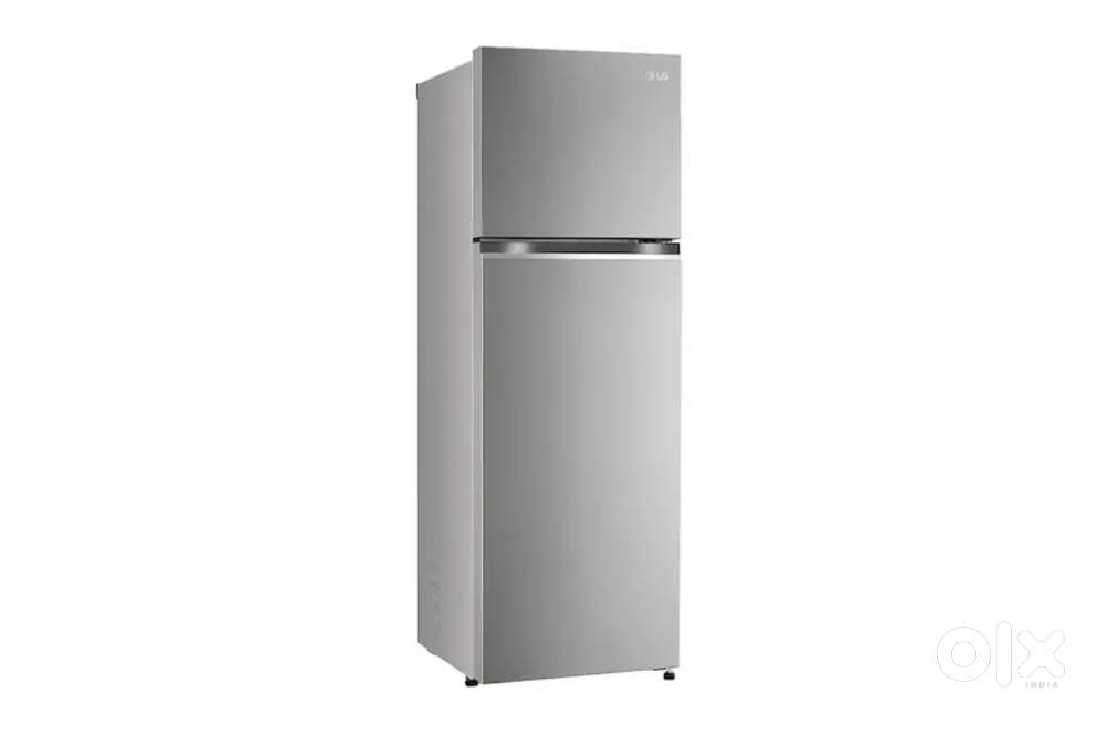 LG 272L Double Door Refrigerator, Convertible,Shiny Steel, 2 Star
