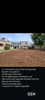 5.35 cent Vadavalli mullai nagar dtcp site sale