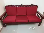 Acai 3 seater sofa - Solid wood