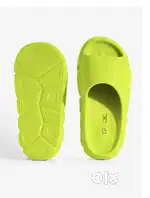 Souled store neon green slides original