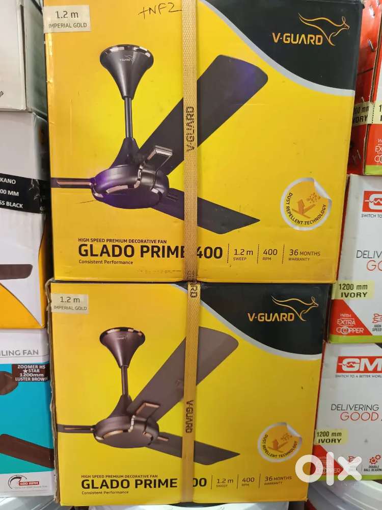 Glado prime 1200mm 2pc celling fan