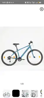 Rockrider Mountain Bike
Rockrider ST30 XL size with 7 gear