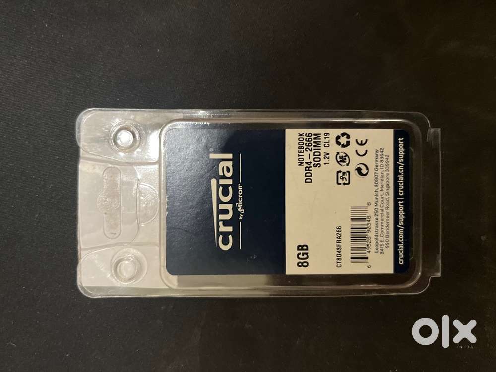 Crucial 8GB Laptop RAM
