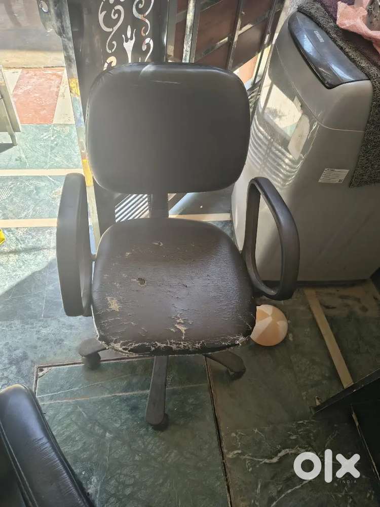 Computer table with 3 chairs