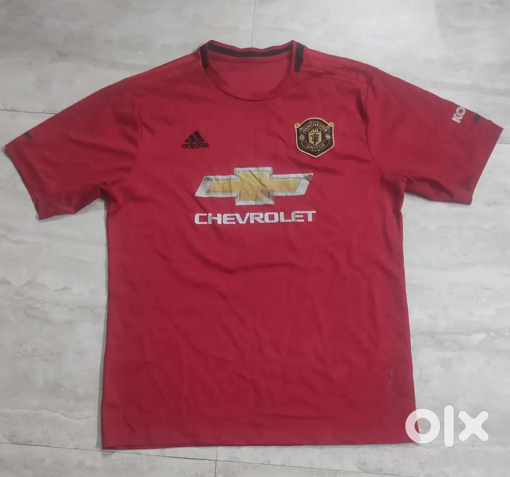 adidas Manchester United 2019/2020 Home jersey Mens sizeM Red Football