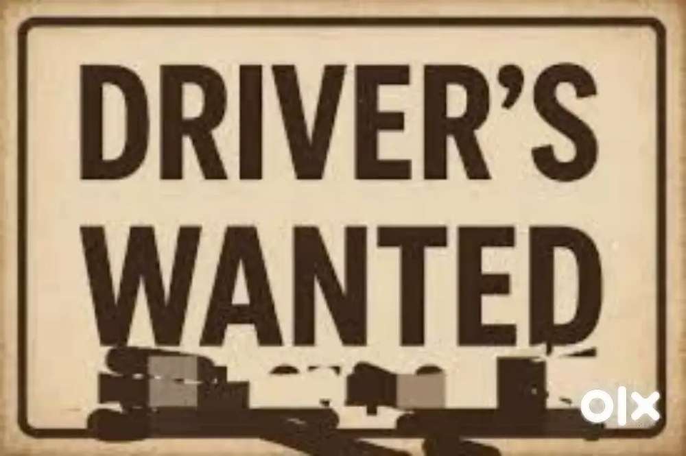 Wanted drivers for vegetable wholsale godown