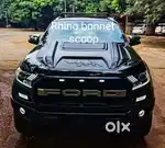 Ford endeavour bonnet scoop rhino style abs plastic
