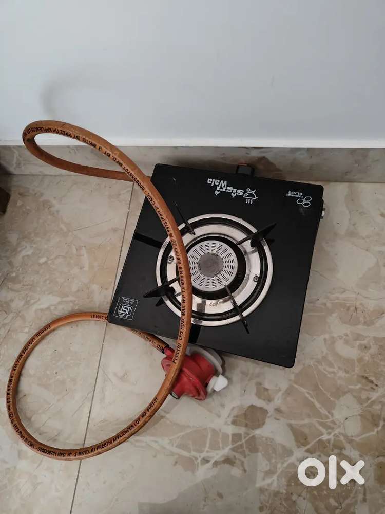 New Singh Wala gas stove with regulator pipe