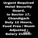 Security Guard Vacancy in 5 Star Hotel Chandigarh