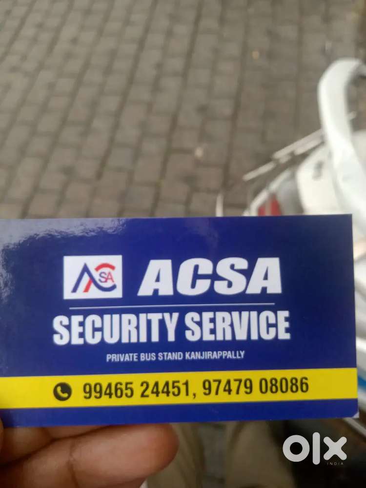 Need security guard know driving