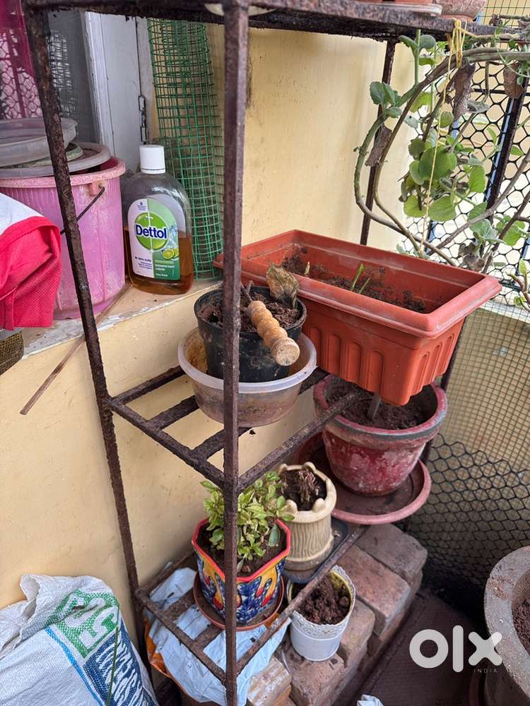 Heavy Iron Stand for Plants and pots