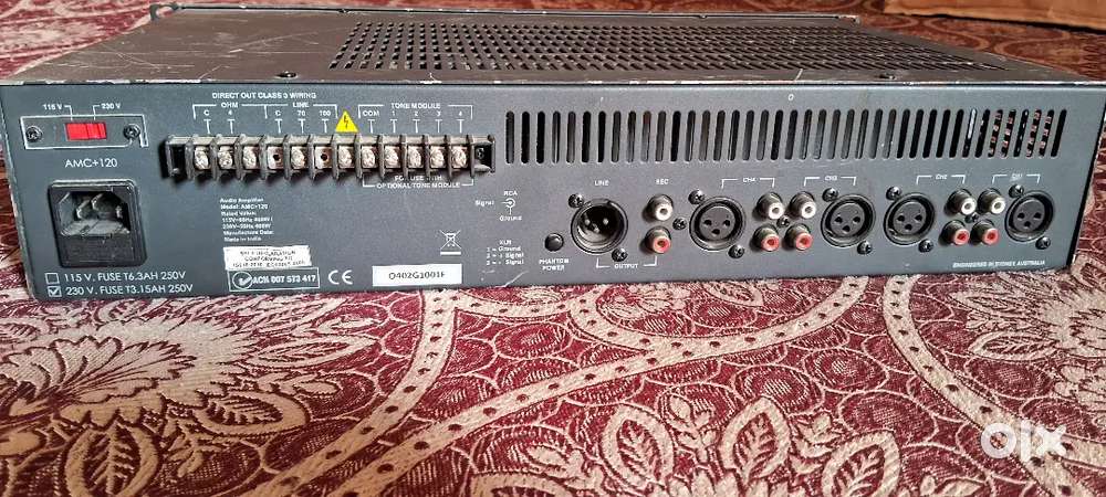 Australian monitor AMC 120 wat