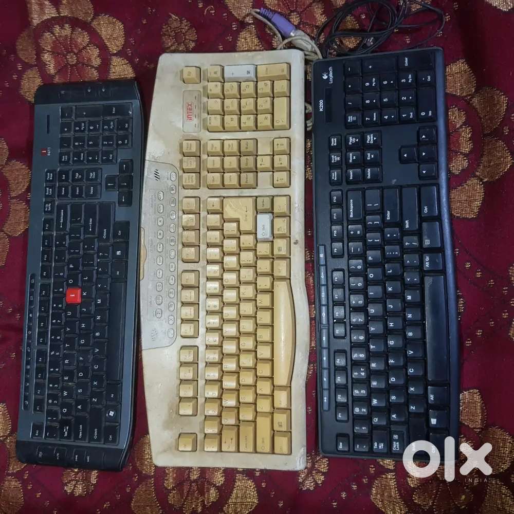Computer keyboard 3 pcs argent sell