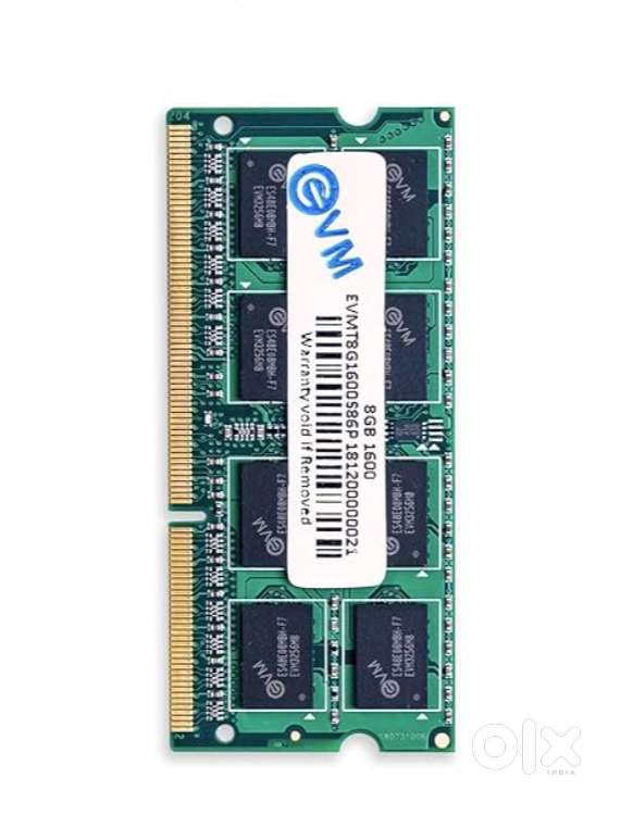 DDR3 LAPTOP RAM 16GB 8*2 FULL NEW CONDITION 1600 MHz SODIMM