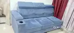 L-Shape Valvate fabric Sofa