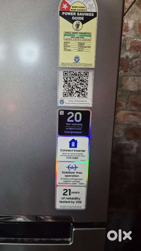 Samsung original fridge on urgent sale