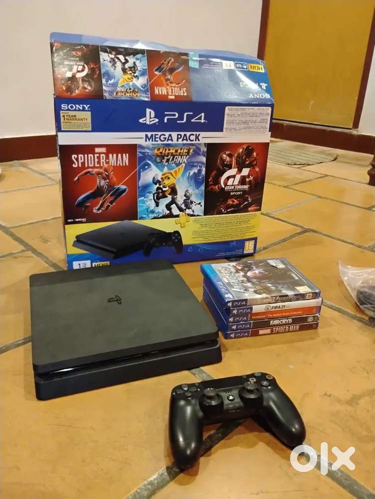 PS4 1 TB with games