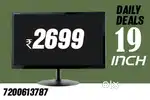 19ICH NEW COMPUTER MONITOR  | WARRANTY 1 YEAR